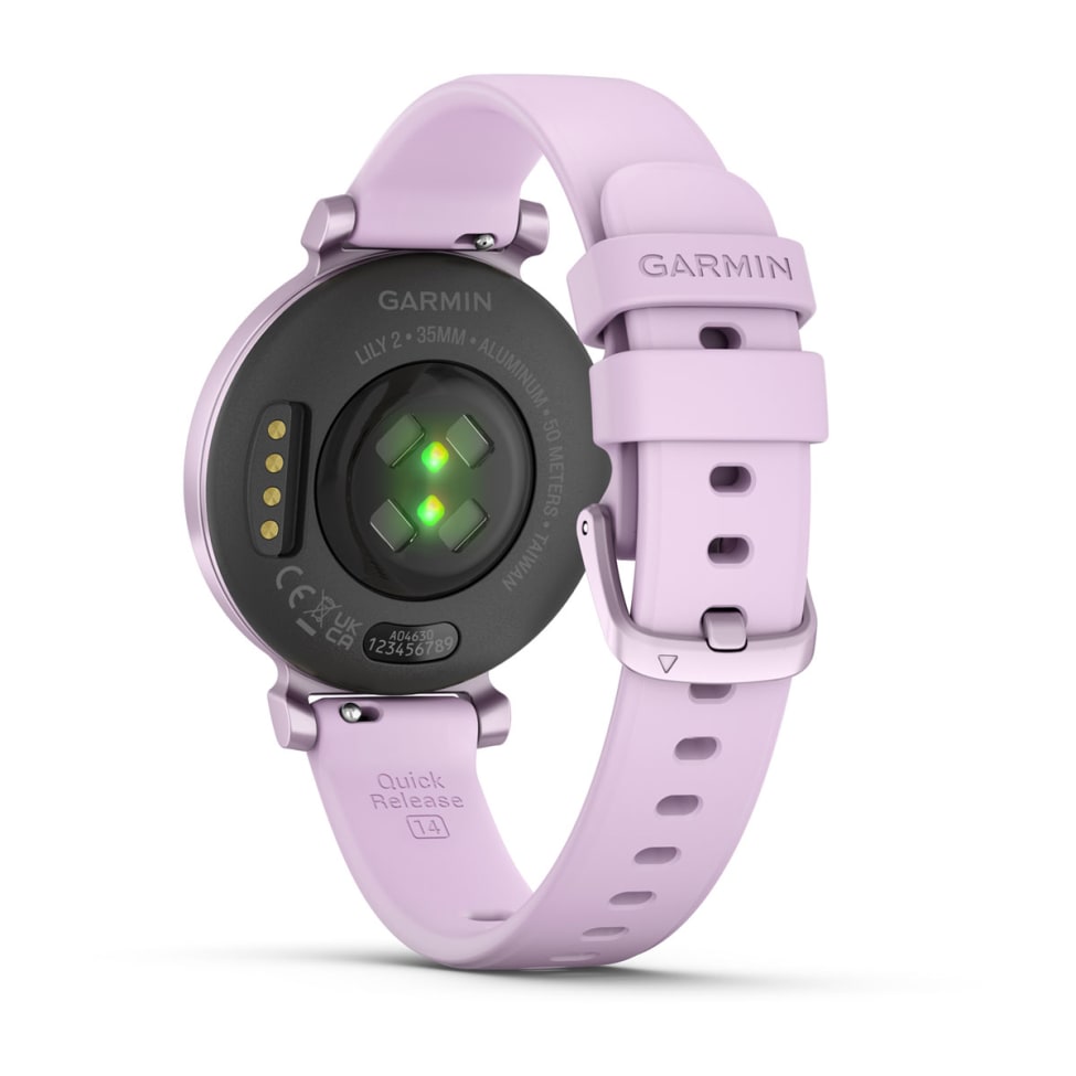 Reloj Inteligente Con GPS, Sensor De Frecuencia Cardiaca, Pantalla Táctil Y  Correa De Silicona, Color Purpura Oscuro, Lily Garmin : Precio Guatemala